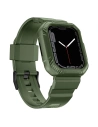 Hurtownia GSM - Pásek + etui Kingxbar CYF537 2w1 Apple Watch 4/5/6/7/SE/8/9 44/45mm zelené - KGX658 - {ean13} - Hurt
