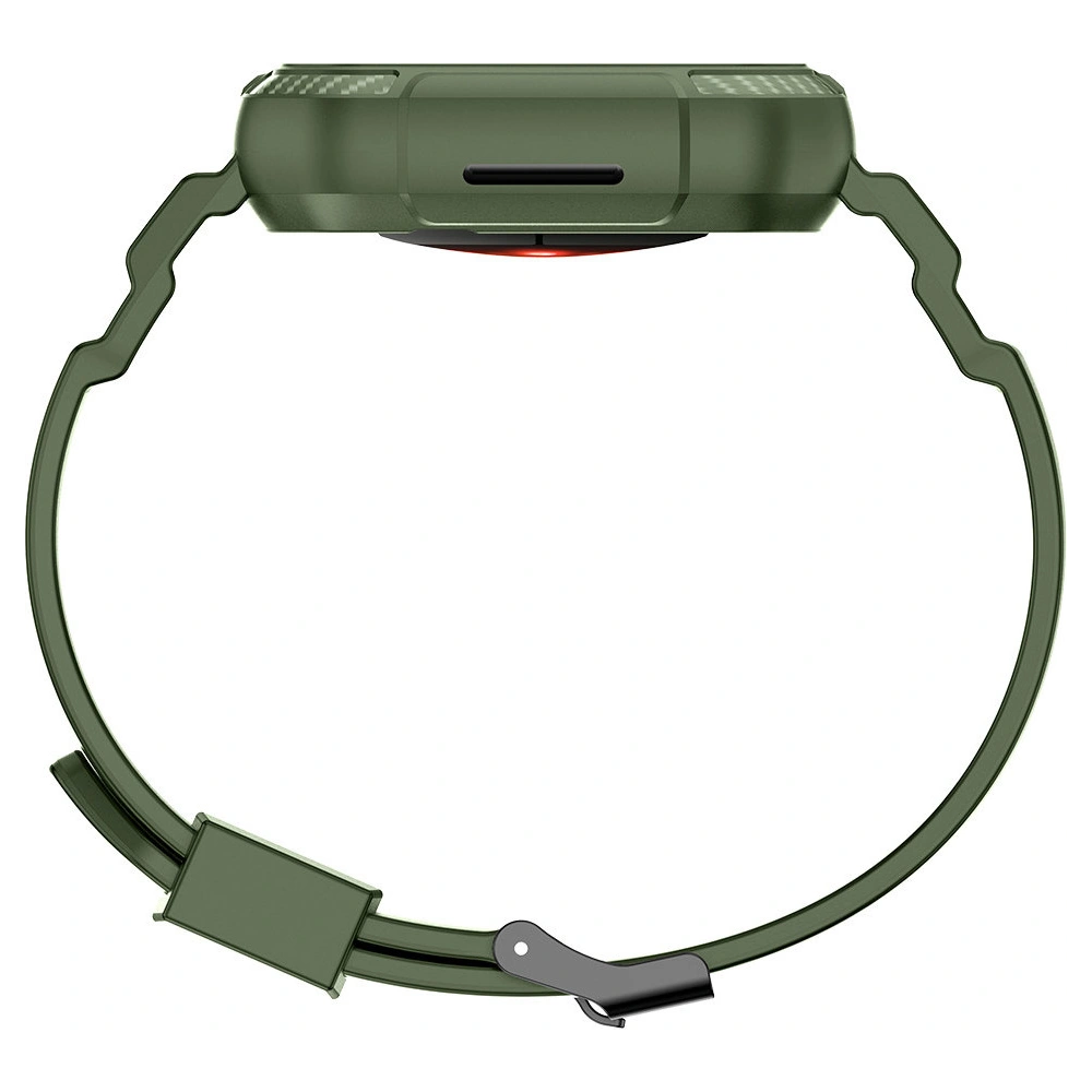 Hurtownia GSM - Pásek + etui Kingxbar CYF537 2w1 Apple Watch 4/5/6/7/SE/8/9 44/45mm zelené - KGX658 - {ean13} - Hurt