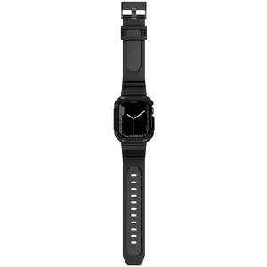 Hurtownia GSM - Pasek + etui Kingxbar CYF106 2w1 Apple Watch 4/5/6/7/SE/8/9 40/41mm czarne - KGX659 - {ean13} - Hurt