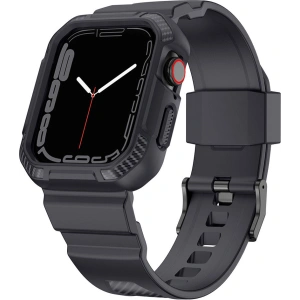 Hurtownia GSM - Pasek + etui Kingxbar CYF106 2w1 Apple Watch 4/5/6/7/SE/8/9 40/41mm szare - KGX660 - {ean13} - Hurt