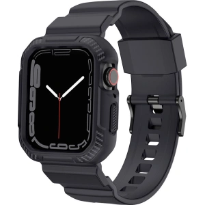 Hurtownia GSM - Pasek + etui Kingxbar CYF106 2w1 Apple Watch 4/5/6/7/SE/8/9 40/41mm szare - KGX660 - {ean13} - Hurt