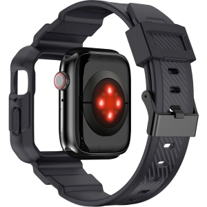 Hurtownia GSM - Pasek + etui Kingxbar CYF106 2w1 Apple Watch 4/5/6/7/SE/8/9 40/41mm szare - KGX660 - {ean13} - Hurt