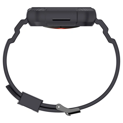 Pasek + etui Kingxbar CYF106 2w1 Apple Watch 4/5/6/7/SE/8/9 40/41mm szare