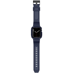 Hurtownia GSM - Pasek + etui Kingxbar CYF106 2w1 Apple Watch 4/5/6/7/SE/8/9 40/41mm albastre - KGX661 - {ean13} - Hurt