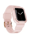 Hurtownia GSM - + etui Kingxbar CYF106 2w1 Apple Watch 4/5/6/7/SE/8/9 40/41mm rosa - KGX663 - {ean13} - Hurt