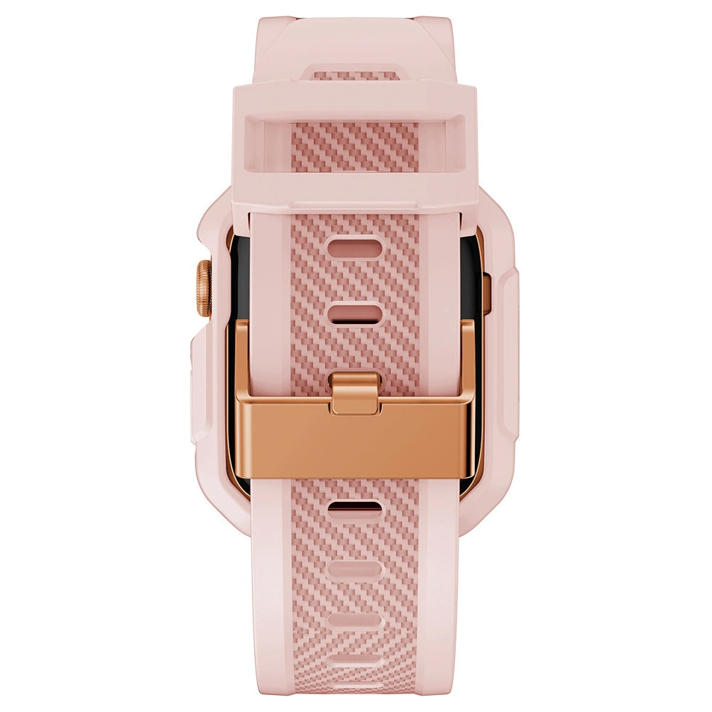 Hurtownia GSM - + etui Kingxbar CYF106 2w1 Apple Watch 4/5/6/7/SE/8/9 40/41mm rosa - KGX663 - {ean13} - Hurt