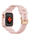 Hurtownia GSM - + etui Kingxbar CYF106 2w1 Apple Watch 4/5/6/7/SE/8/9 40/41mm rosa - KGX663 - {ean13} - Hurt