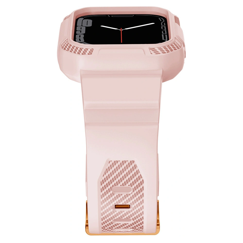Hurtownia GSM - + etui Kingxbar CYF106 2w1 Apple Watch 4/5/6/7/SE/8/9 40/41mm rosa - KGX663 - {ean13} - Hurt