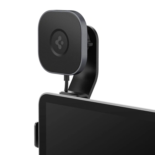 Uchwyt samochodowy z ładowarką bezprzewodową Spigen Tesla OneTap Pro Wireless Screen Car Mount (Mag Fit) Black