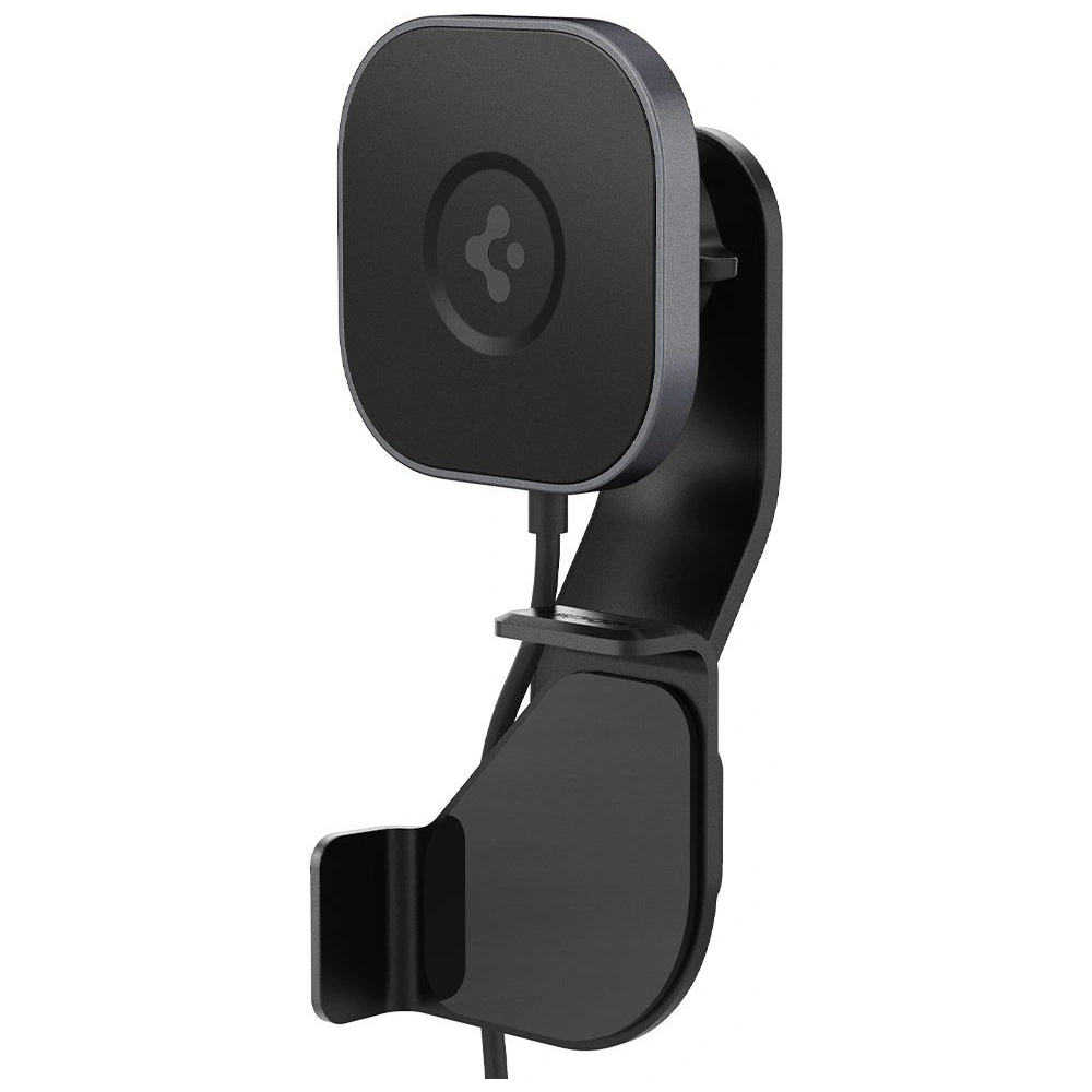 Hurtownia GSM - Uchwyt auto cu încărcător fără fir Spigen Tesla OneTap Pro Wireless Screen Car Mount (Mag Fit) Negru - SPN2843 - {ean13} - Hurt