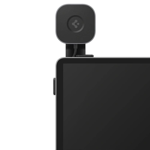 Uchwyt samochodowy z ładowarką bezprzewodową Spigen Tesla OneTap Pro Wireless Screen Car Mount (Mag Fit) Black