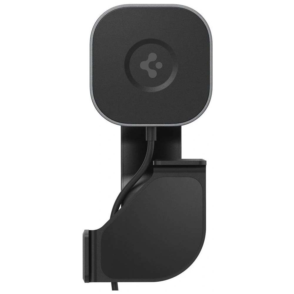 Hurtownia GSM - Auto-Halterung mit kabellosem Ladegerät Spigen Tesla OneTap Pro Wireless Screen Car Mount (Mag Fit) Schwarz - SPN2843 - {ean13} - Hurt
