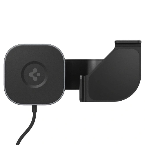 Uchwyt samochodowy z ładowarką bezprzewodową Spigen Tesla OneTap Pro Wireless Screen Car Mount (Mag Fit) Black