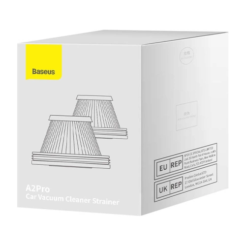 Filtr do odkurzacza samochodowego Baseus A2Pro (czarny) [2 PACK]