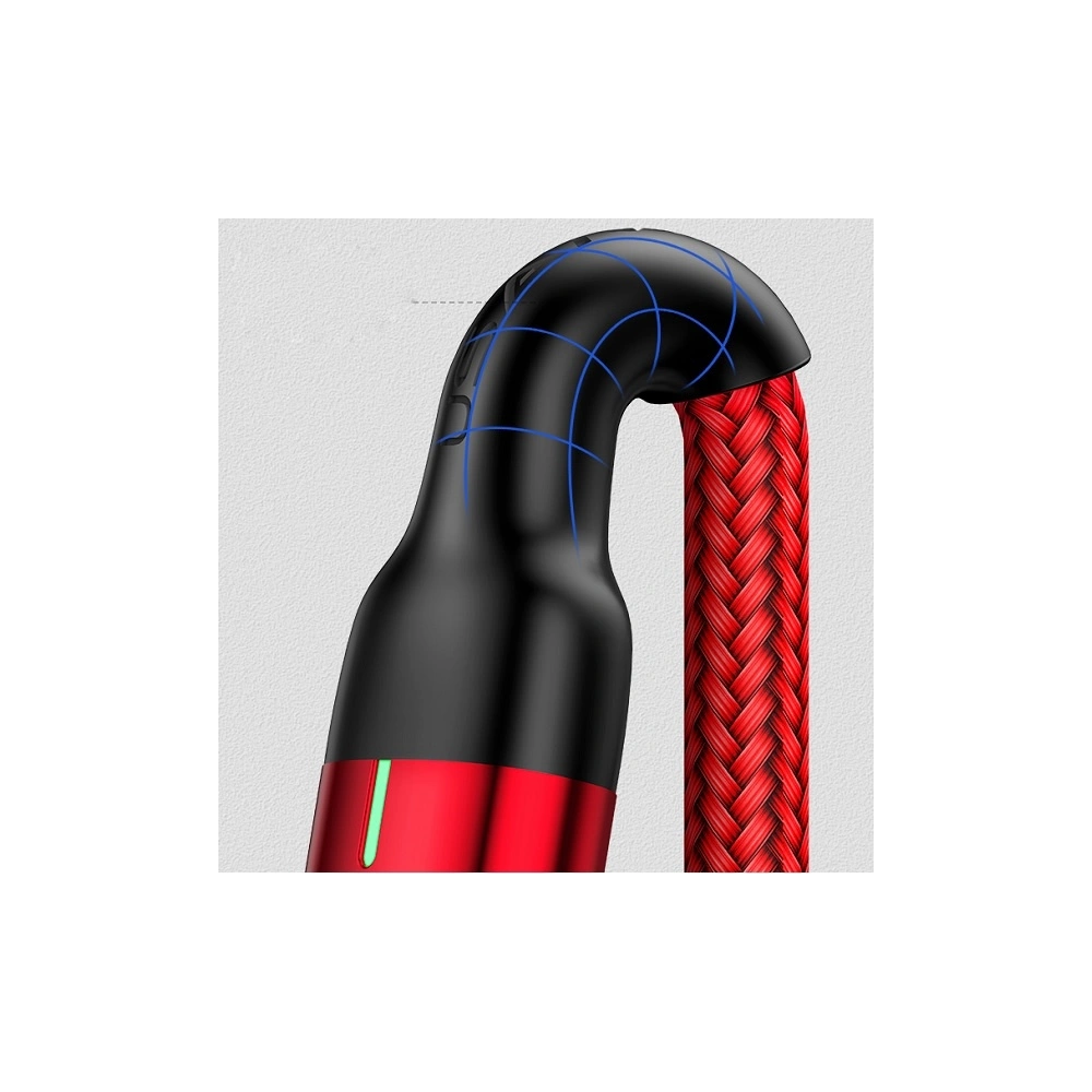 Hurtownia GSM - USAMS US-SJ327 U28 mágneses kábel USB-A/USB-C 2A/3A Gyors Töltés 1m piros/vörös - USA942 - {ean13} - Hurt