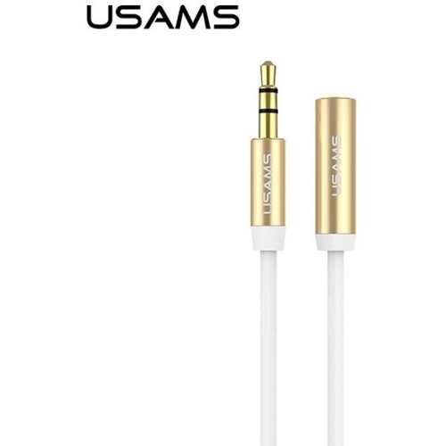 Hurtownia Usams - 6958444930183 - USA943 - Kabel przedłużający do słuchawek USAMS US-SJ055 1m biały/white - B2B homescreen