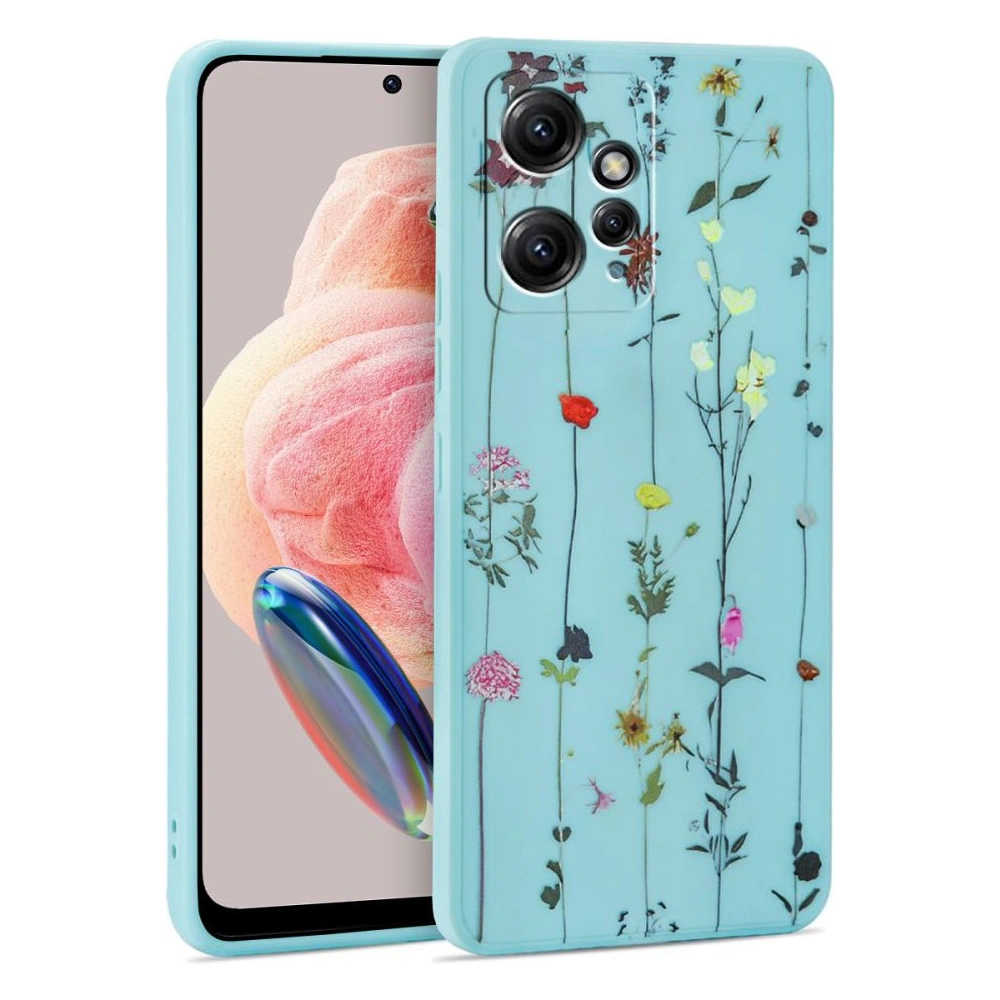 Hurtownia GSM - Etui Tech-Protect Mood Xiaomi Redmi Note 12 LTE Zahradní modrá - THP1885 - {ean13} - Hurt