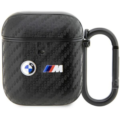 BMW Distributor - 3666339123826 - BMW417 - BMW BMA2WMPUCA2 Apple AirPods 2/1 black Carbon Double Metal Logo - B2B homescreen