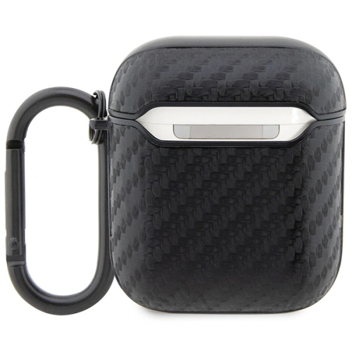 Etui BMW BMA2WMPUCA2 Apple AirPods 2/1 czarny/black Carbon Double Metal Logo