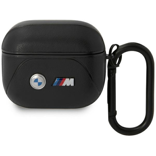 Hurtownia BMW - 3666339089559 - BMW418 - Etui BMW BMA322PVTK Apple AirPods 3 czarny/black Leather Curved Line - B2B homescreen