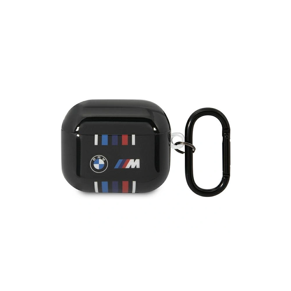 Hurtownia GSM - Etui BMW BMA322SWTK Apple AirPods 3 černý/black Vícebarevné čáry - BMW419 - {ean13} - Hurt