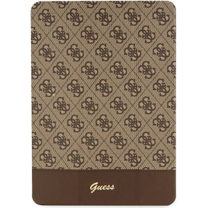 Wholesale Guess GUFC10PS4SGW Apple iPad 10.2 2019/2020/2021 (7, 8, 9 gen) brown 4G Stripe Allover - GUE2433 - {ean13} - Hurt