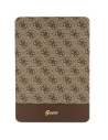 Etui Guess GUFC10PS4SGW Apple iPad 10.2 2019/2020/2021 (7., 8. și 9. generație) maroniu/brown 4G Stripe Allover
