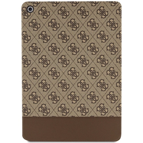 Etui Guess GUFC10PS4SGW Apple iPad 10.2 2019/2020/2021 (7., 8. i 9. generacji) brązowy/brown 4G Stripe Allover
