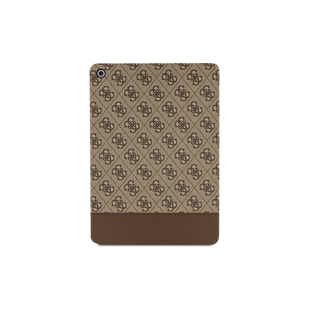 Hurtownia GSM - Etui Guess GUFC10PS4SGW Apple iPad 10.2 2019/2020/2021 (7., 8. și 9. generație) maroniu/brown 4G Stripe Allover - GUE2433 - {ean13} - Hurt