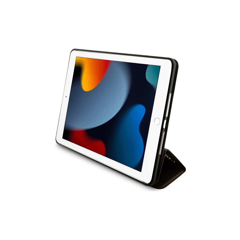 Hurtownia GSM - Etui Guess GUFC10PS4SGW Apple iPad 10.2 2019/2020/2021 (7., 8. și 9. generație) maroniu/brown 4G Stripe Allover - GUE2433 - {ean13} - Hurt