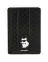 Hurtownia GSM - Etui Karl Lagerfeld KLFC10SAKHPCK Apple iPad 10.2 2019/2020/2021 (7., 8. și 9. generație) negru/black Saffiano Monogram Choupette Magnet Allover - KLD1524 - {ean13} - Hurt