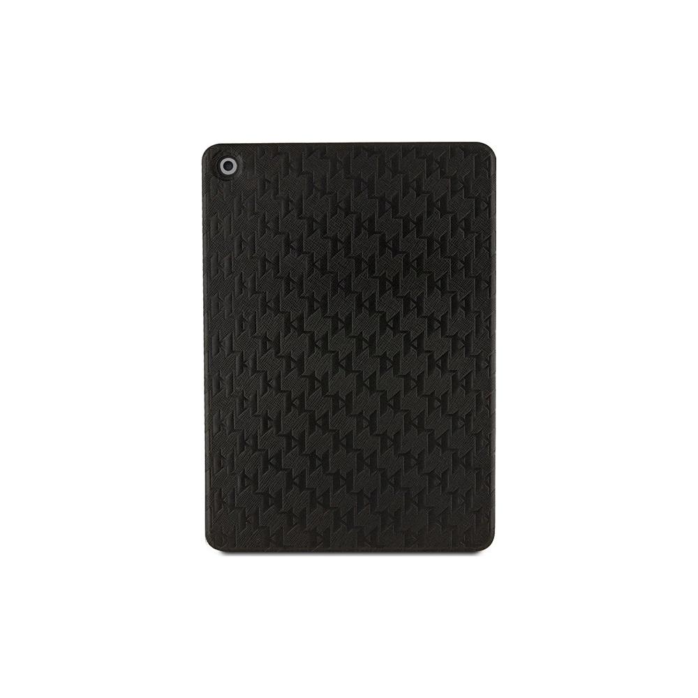 Hurtownia GSM - Etui Karl Lagerfeld KLFC10SAKHPCK Apple iPad 10.2 2019/2020/2021 (7., 8. și 9. generație) negru/black Saffiano Monogram Choupette Magnet Allover - KLD1524 - {ean13} - Hurt