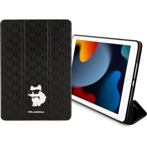 Wholesale Karl Lagerfeld KLFC10SAKHPCK Apple iPad 10.2 2019/2020/2021 (7, 8, 9 gen) black Saffiano Monogram Choupette Magnet Allover - KLD1524 - {ean13} - Hurt