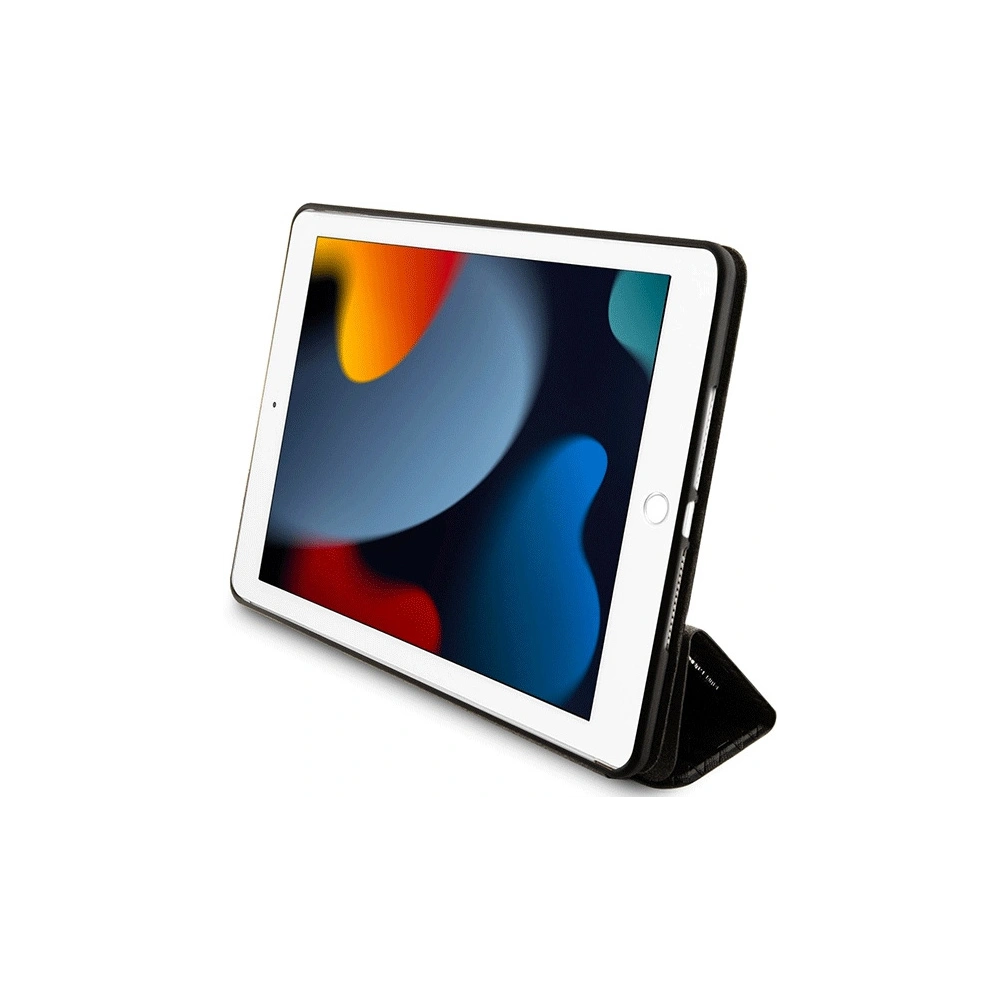 Wholesale Karl Lagerfeld KLFC10SAKHPCK Apple iPad 10.2 2019/2020/2021 (7, 8, 9 gen) black Saffiano Monogram Choupette Magnet Allover - KLD1524 - {ean13} - Hurt