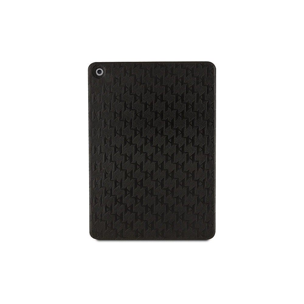 Hurtownia GSM - Etui Karl Lagerfeld KLFC10SAKHPKK Apple iPad 10.2 2019/2020/2021 (7., 8. și 9. generație) negru/black Saffiano Monogram Ikonik Magnet Allover - KLD1525 - {ean13} - Hurt