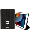 Hurtownia GSM - Etui Karl Lagerfeld KLFC10SAKHPKK Apple iPad 10.2 2019/2020/2021 (7., 8. și 9. generație) negru/black Saffiano Monogram Ikonik Magnet Allover - KLD1525 - {ean13} - Hurt