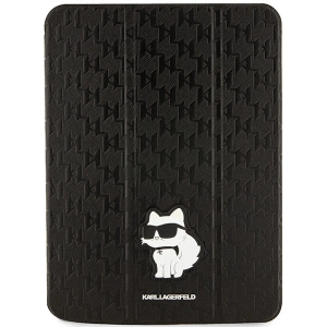 Hurtownia GSM - Etui Karl Lagerfeld KLFC11SAKHPCK Apple iPad 10.9 2022 (10. generacji) czarny/black Saffiano Monogram Choupette Magnet Allover - KLD1526 - {ean13} - Hurt