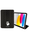 Hurtownia GSM - Etui Karl Lagerfeld KLFC11SAKHPCK Apple iPad 10.9 2022 (10. generace) černý/black Saffiano Monogram Choupette Magnet Allover - KLD1526 - {ean13} - Hurt