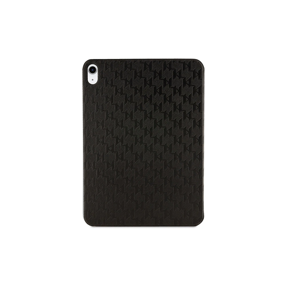 Hurtownia GSM - Etui Karl Lagerfeld KLFC11SAKHPKK Apple iPad 10.9 2022 (10. generace) černý/black Saffiano Monogram Ikonik Magnet Allover - KLD1527 - {ean13} - Hurt