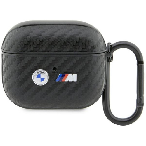 Hurtownia BMW - 3666339123857 - BMW420 - Etui BMW BMA3WMPUCA2 Apple AirPods 3 czarny/black Carbon Double Metal Logo - B2B homescreen