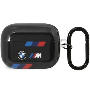 Etui BMW BMAP222SOTK Apple AirPods Pro 2 czarny/black Tricolor Stripes