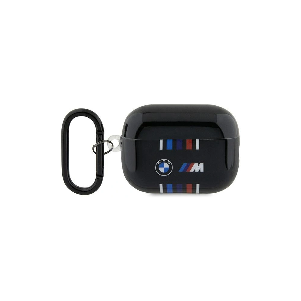 Hurtownia GSM - Etui BMW BMAP222SWTK Apple AirPods Pro 2 negru/black Multiple Colored Lines - BMW422 - {ean13} - Hurt