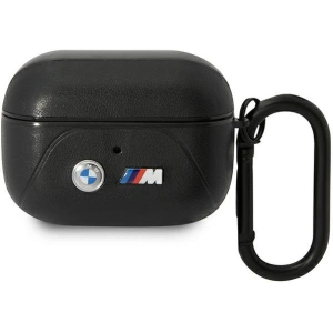 Hurtownia GSM - Etui BMW BMAP22PVTK Apple AirPods Pro černý/black Leather Curved Line - BMW423 - {ean13} - Hurt