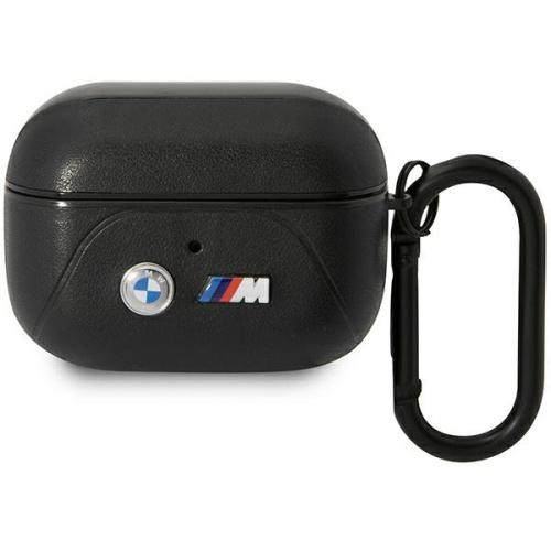 Hurtownia BMW - 3666339089542 - BMW423 - Etui BMW BMAP22PVTK Apple AirPods Pro czarny/black Leather Curved Line - B2B homescreen