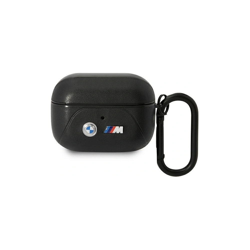 Hurtownia GSM - Etui BMW BMAP22PVTK Apple AirPods Pro negru/black Leather Curved Line - BMW423 - {ean13} - Hurt