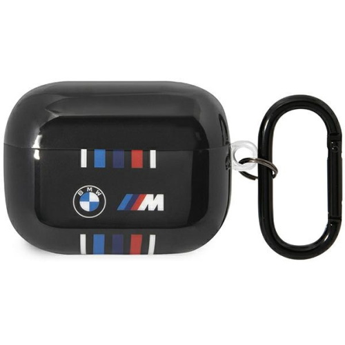 Hurtownia BMW - 3666339089634 - BMW424 - Etui BMW BMAP22SWTK Apple AirPods Pro czarny/black Multiple Colored Lines - B2B homescreen