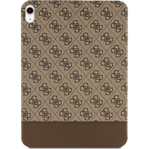 Hurtownia GSM - Etui Guess GUFC11PS4SGW Apple iPad 10.9 2022 (10. generace) hnědý/brown 4G Stripe Allover - GUE2436 - {ean13} - Hurt