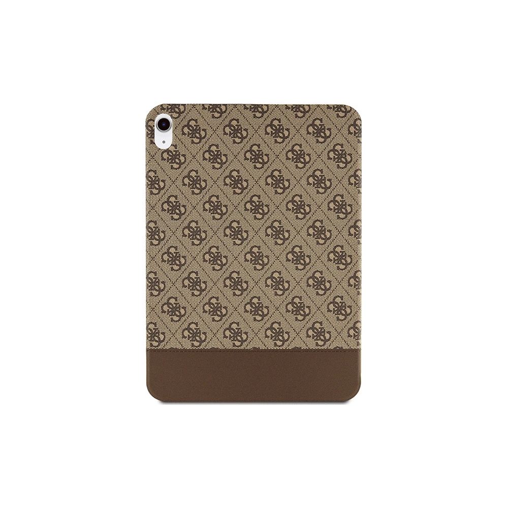 Hurtownia GSM - Etui Guess GUFC11PS4SGW Apple iPad 10.9 2022 (10. generace) hnědý/brown 4G Stripe Allover - GUE2436 - {ean13} - Hurt