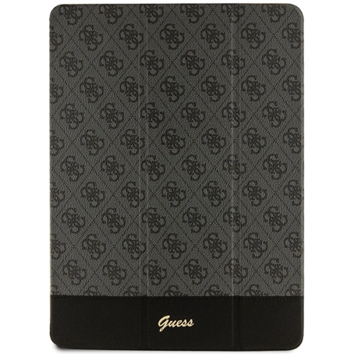 Etui Guess GUFCP12PS4SGK Apple iPad Pro 12.9 2020/2021/2022 (4., 5. i 6. generacji) czarny/black 4G Stripe Allover