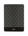Etui Guess GUFCP12PS4SGK Apple iPad Pro 12.9 2020/2021/2022 (4., 5. und 6. Generation) schwarz/black 4G Stripe Allover